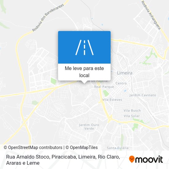 Rua Arnaldo Stoco mapa