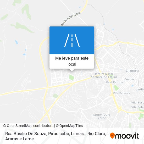 Rua Basilio De Souza mapa