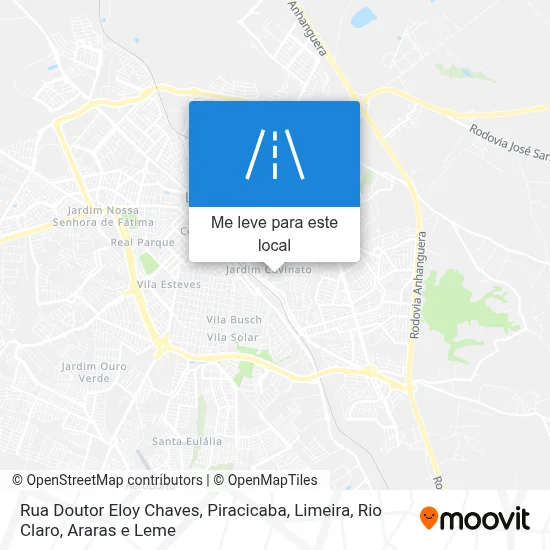 Rua Doutor Eloy Chaves mapa