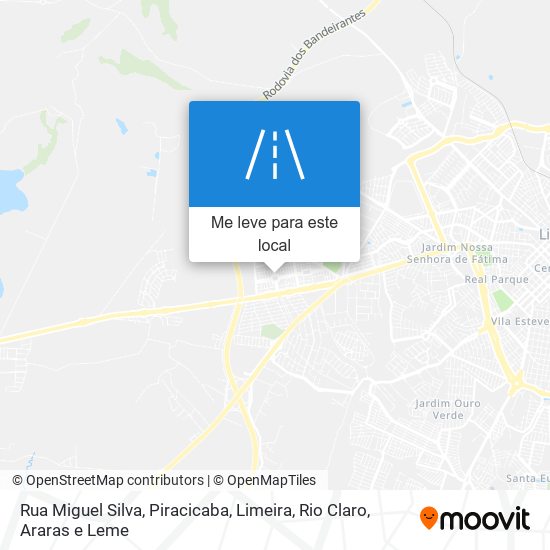 Rua Miguel Silva mapa