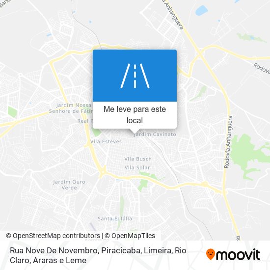 Rua Nove De Novembro mapa