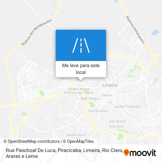 Rua Paschoal De Luca mapa
