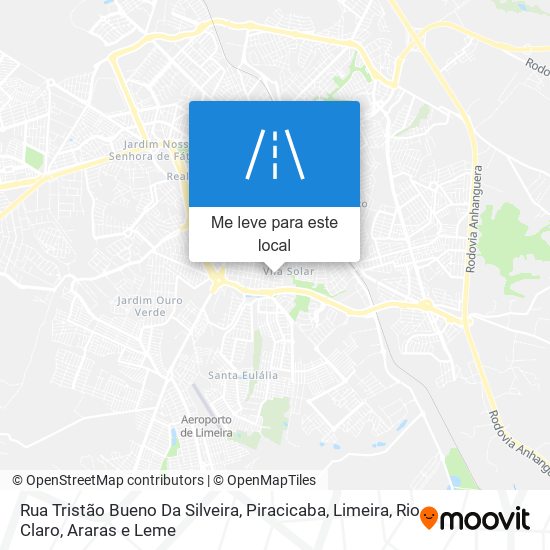 Rua Tristão Bueno Da Silveira mapa