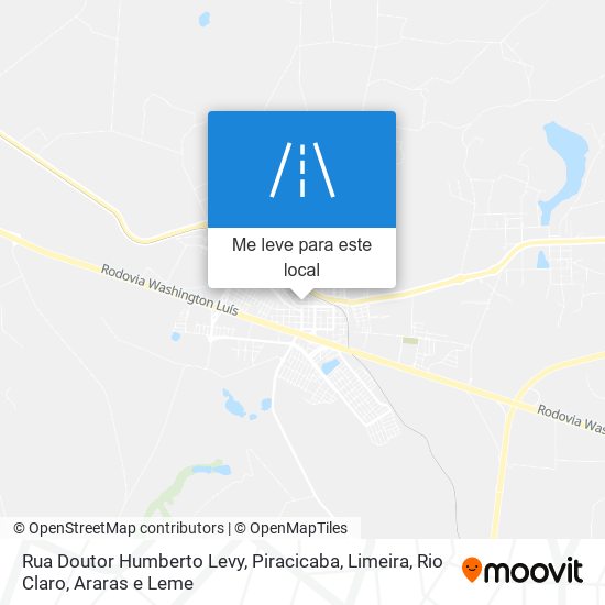 Rua Doutor Humberto Levy mapa