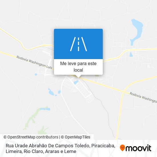 Rua Urade Abrahão De Campos Toledo mapa