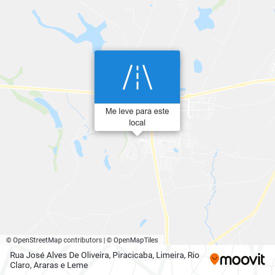 Rua José Alves De Oliveira mapa