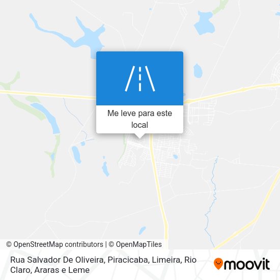 Rua Salvador De Oliveira mapa