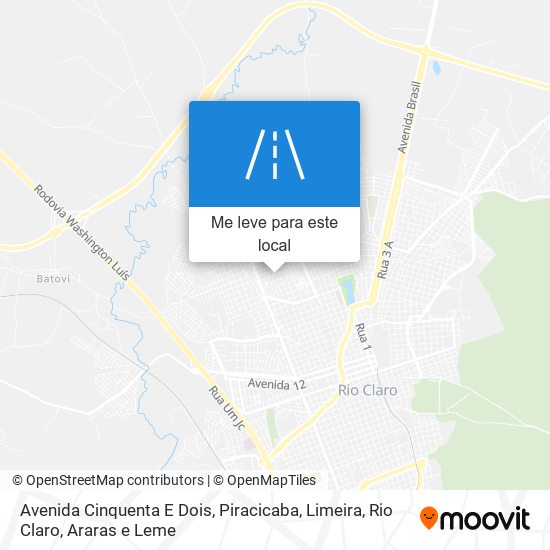 Avenida Cinquenta E Dois mapa