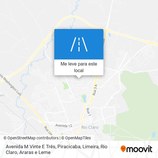 Avenida M Vinte E Três mapa