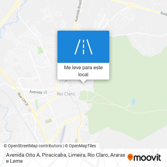 Avenida Oito A mapa