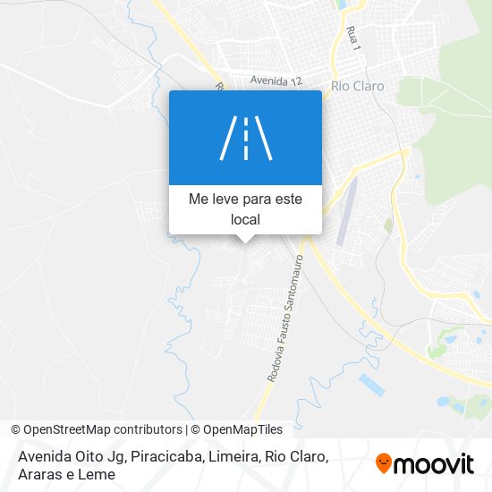 Avenida Oito Jg mapa