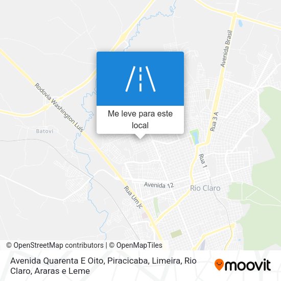 Avenida Quarenta E Oito mapa