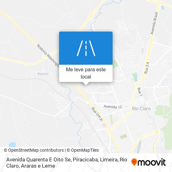 Avenida Quarenta E Oito Se mapa