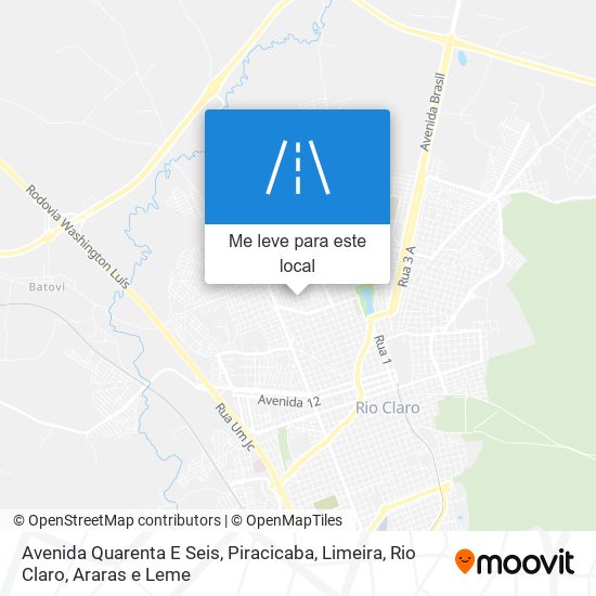 Avenida Quarenta E Seis mapa