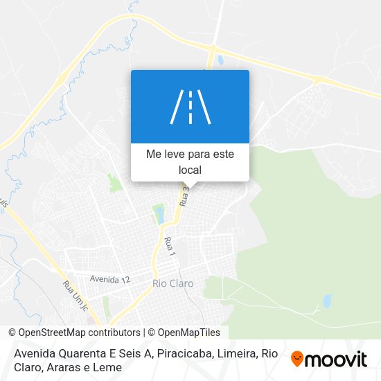 Avenida Quarenta E Seis A mapa