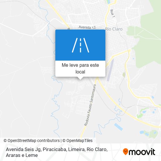 Avenida Seis Jg mapa