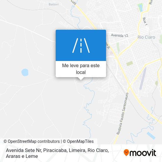 Avenida Sete Nr mapa