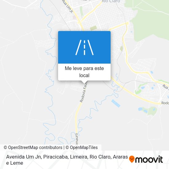 Avenida Um Jn mapa