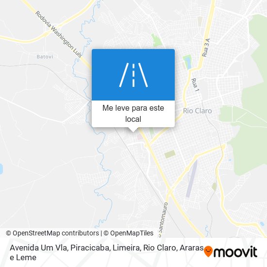 Avenida Um Vla mapa