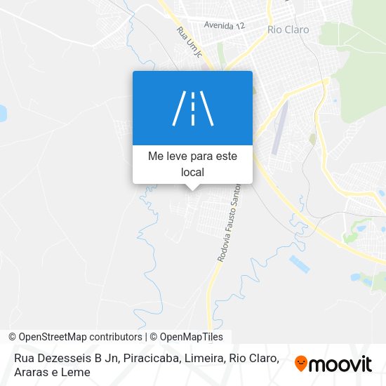 Rua Dezesseis B Jn mapa