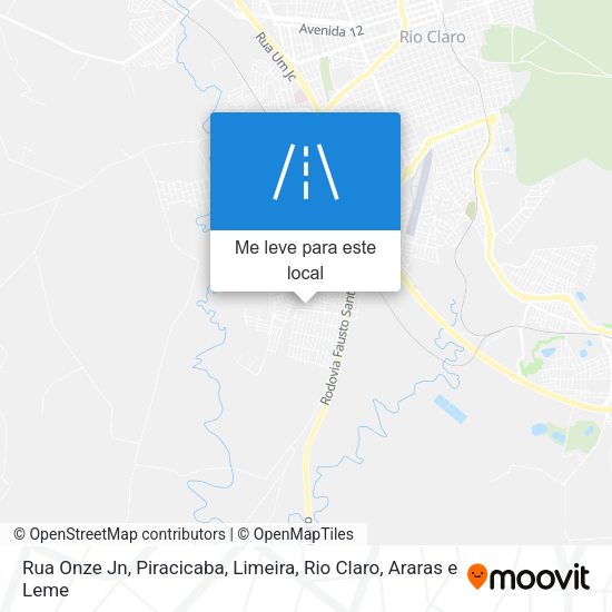 Rua Onze Jn mapa