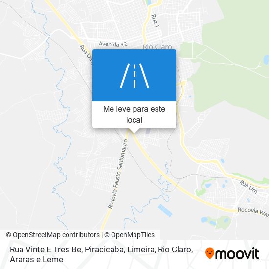 Rua Vinte E Três Be mapa