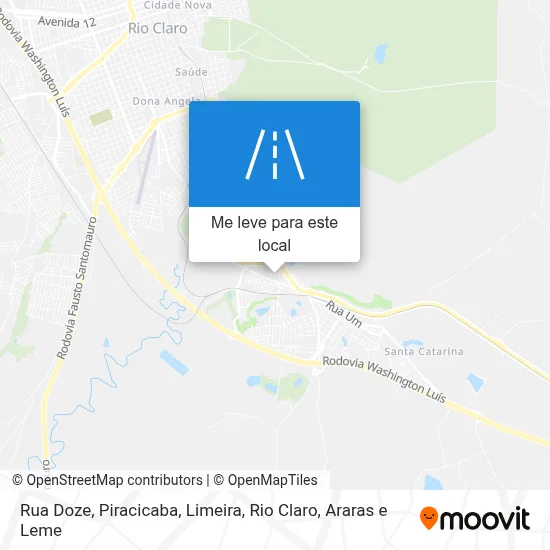 Rua Doze mapa
