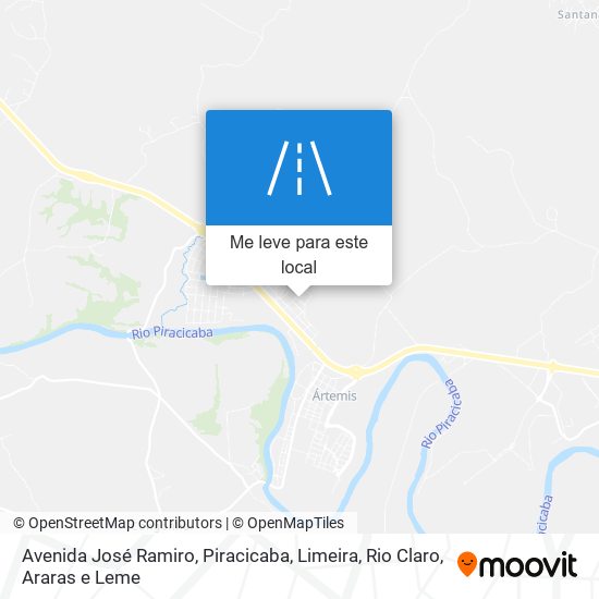 Avenida José Ramiro mapa