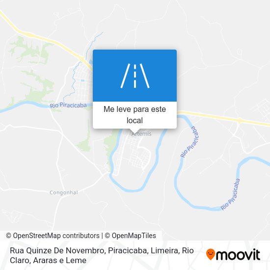 Rua Quinze De Novembro mapa