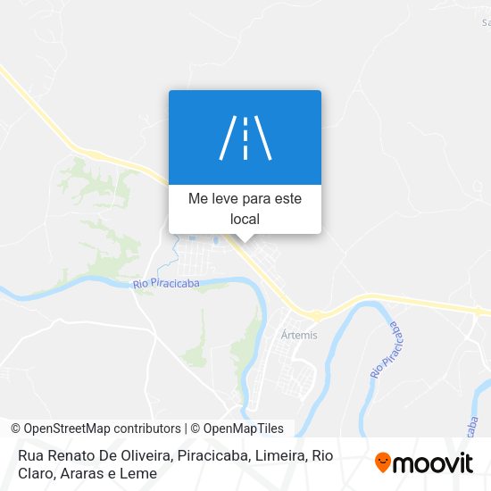 Rua Renato De Oliveira mapa