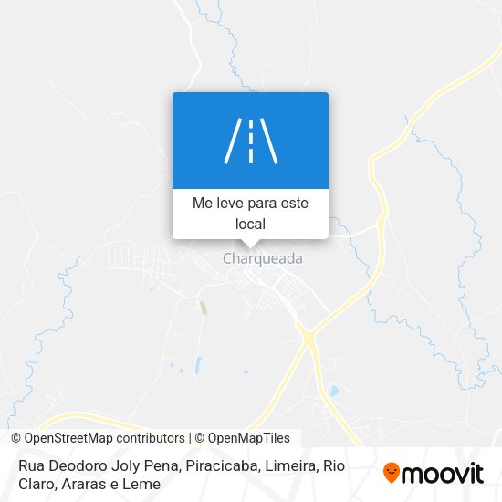 Rua Deodoro Joly Pena mapa