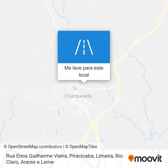 Rua Enos Guilherme Vieira mapa