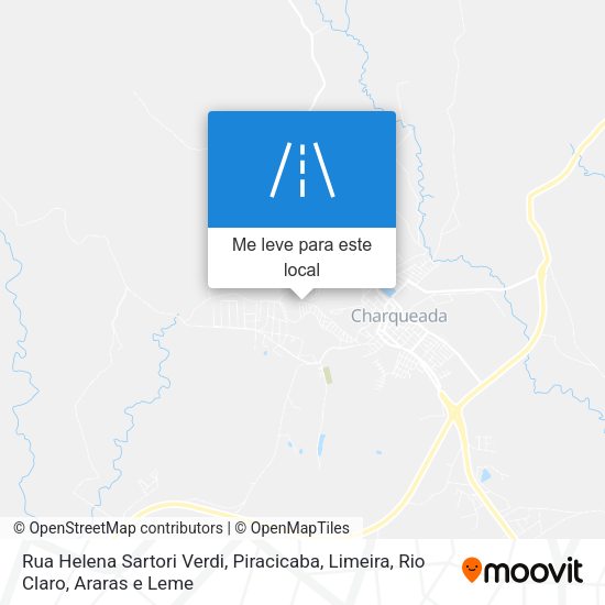 Rua Helena Sartori Verdi mapa