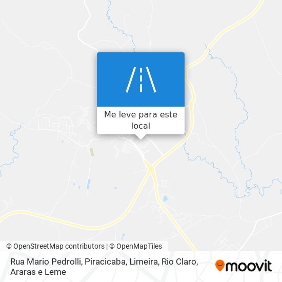 Rua Mario Pedrolli mapa