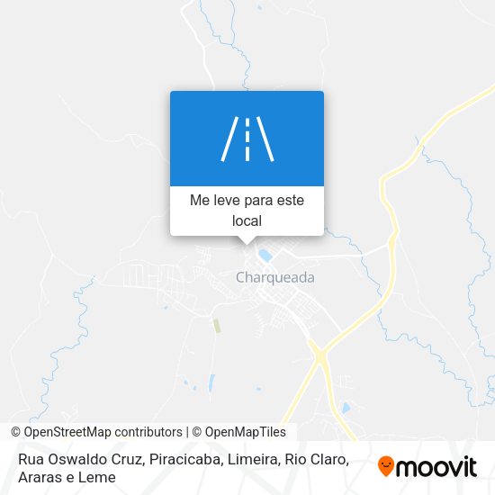 Rua Oswaldo Cruz mapa