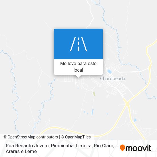 Rua Recanto Jovem mapa