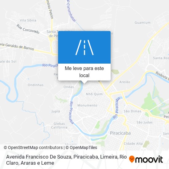 Avenida Francisco De Souza mapa