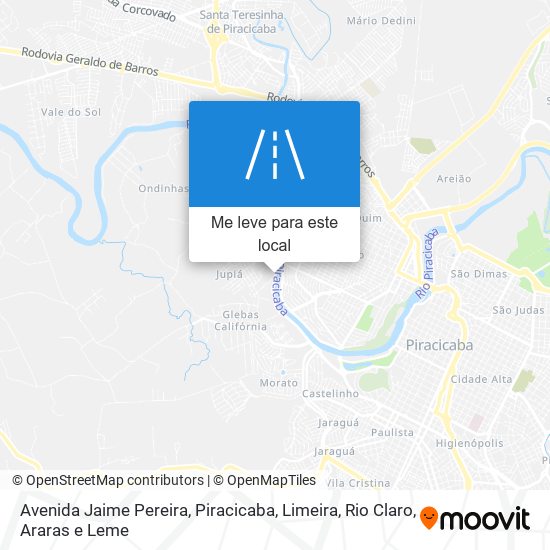 Avenida Jaime Pereira mapa