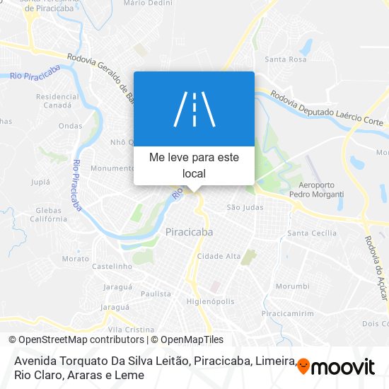 Avenida Torquato Da Silva Leitão mapa