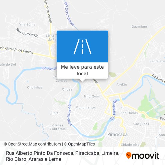 Rua Alberto Pinto Da Fonseca mapa