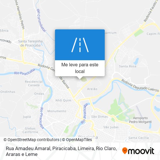 Rua Amadeu Amaral mapa