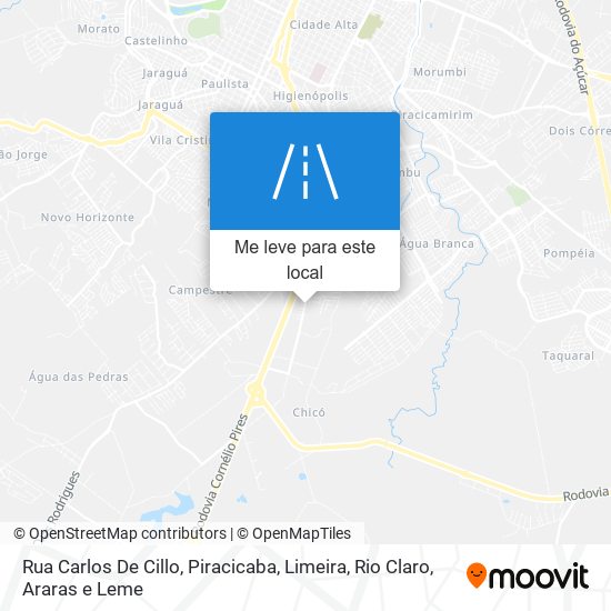 Rua Carlos De Cillo mapa