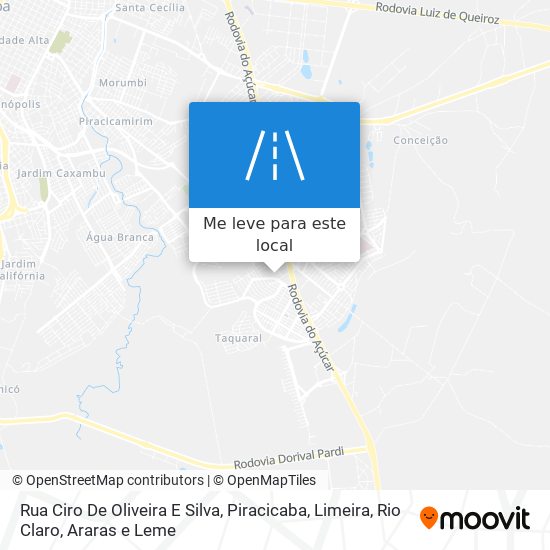 Rua Ciro De Oliveira E Silva mapa