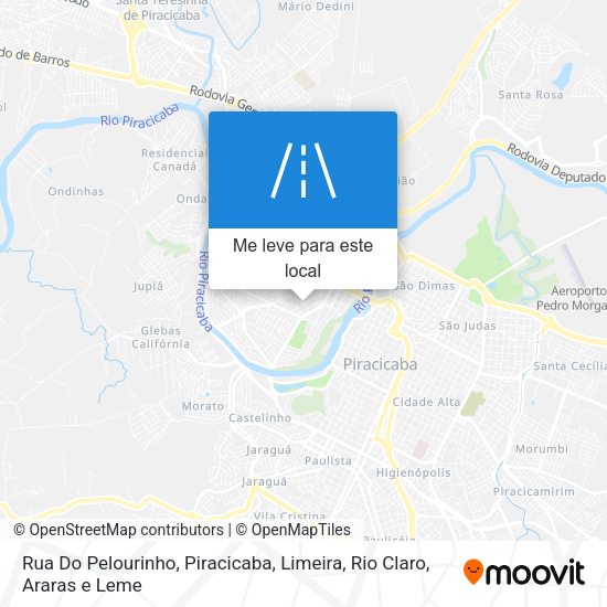 Rua Do Pelourinho mapa