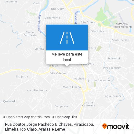 Rua Doutor Jorge Pacheco E Chaves mapa