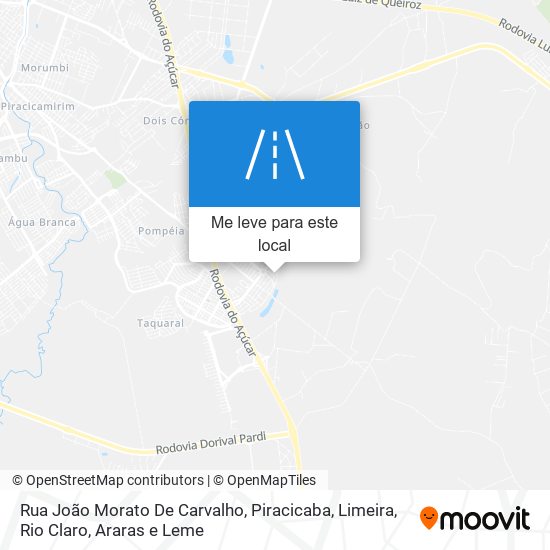 Rua João Morato De Carvalho mapa