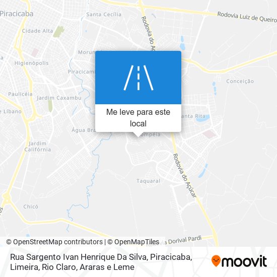 Rua Sargento Ivan Henrique Da Silva mapa