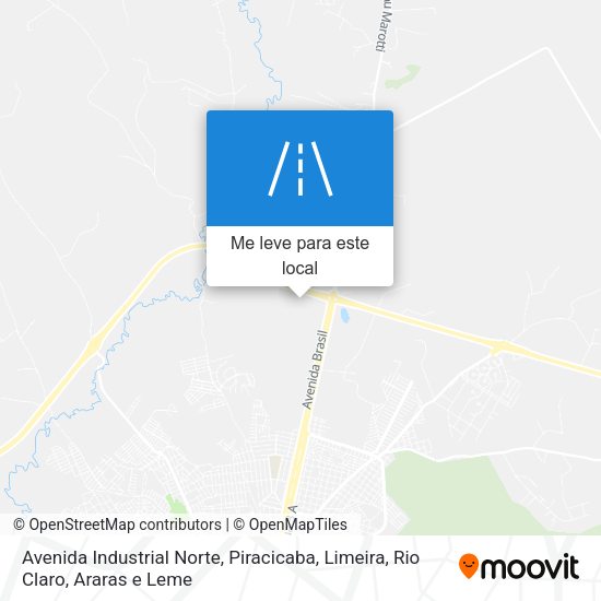 Avenida Industrial Norte mapa