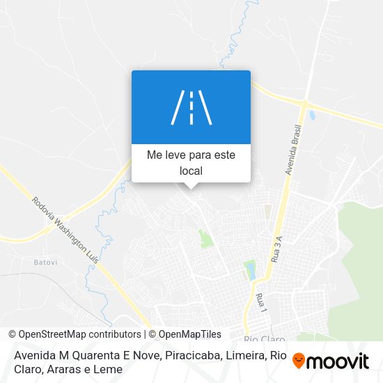 Avenida M Quarenta E Nove mapa
