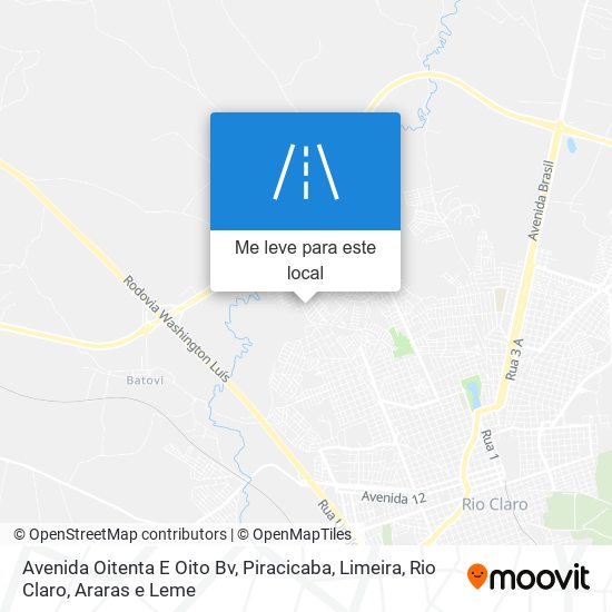 Avenida Oitenta E Oito Bv mapa